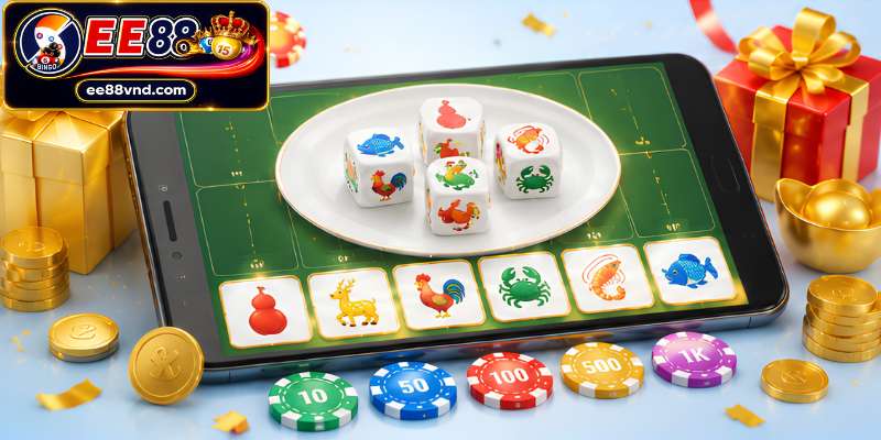 Hướng Dẫn Tham Gia Bầu Cua EE88